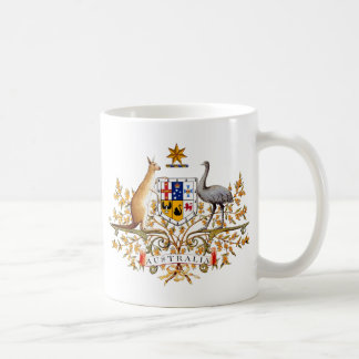 Australien vapensköld kaffemugg