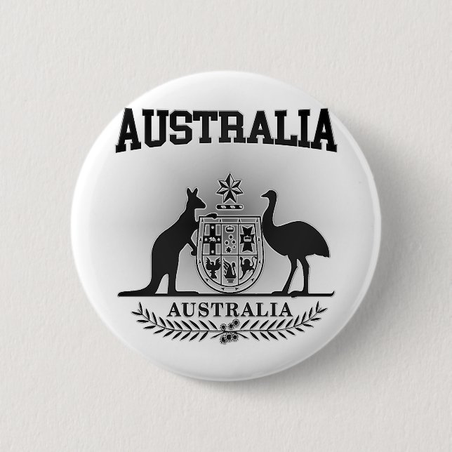 Australien vapensköld knapp (Framsida)