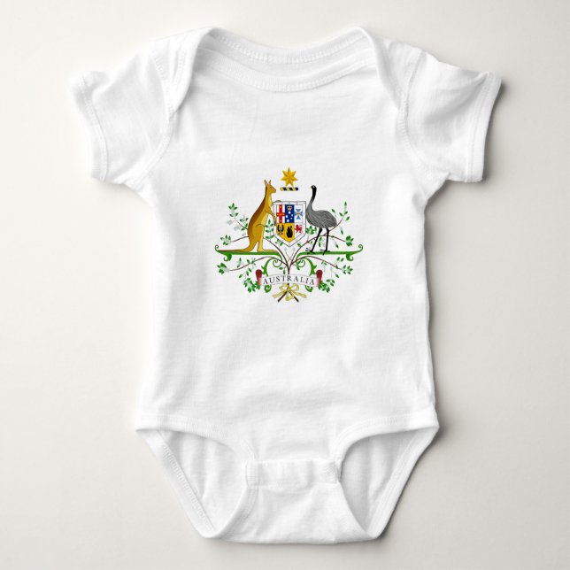 Australien vapensköld t shirt (Framsida)