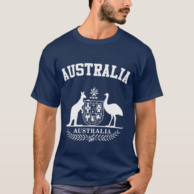 Australien vapensköld tröja (Framsida)