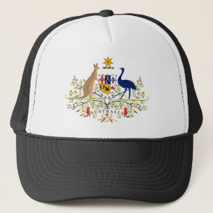 Australien vapensköldhatt keps