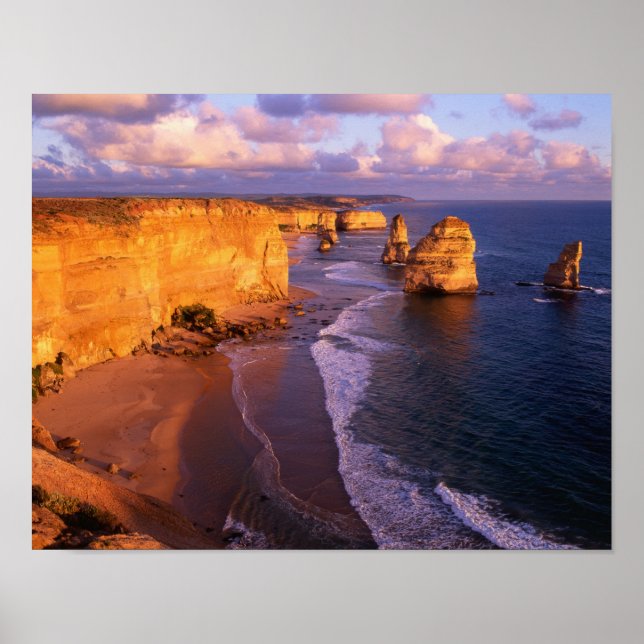 Australien, Victoria. 12 Apostles, hamn Poster (Framsidan)