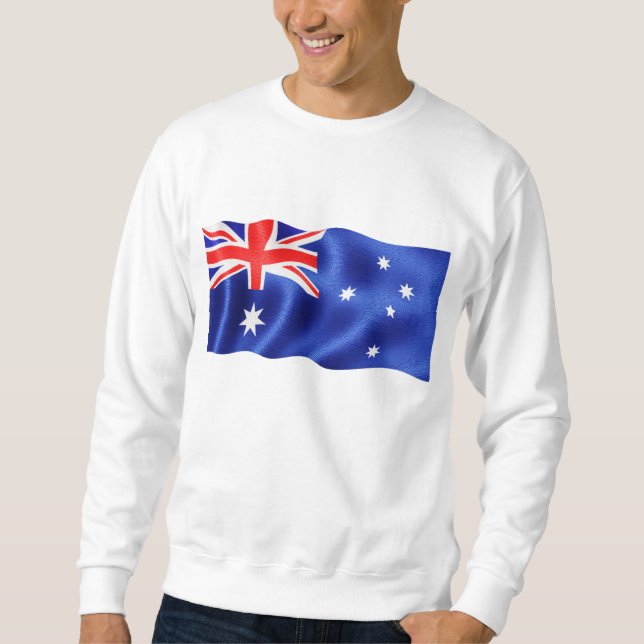 Australien vinka lång ärmad tröja (Framsida)