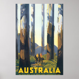 Australien Vintage resor Poster