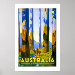 Australien Vintage resor Poster
