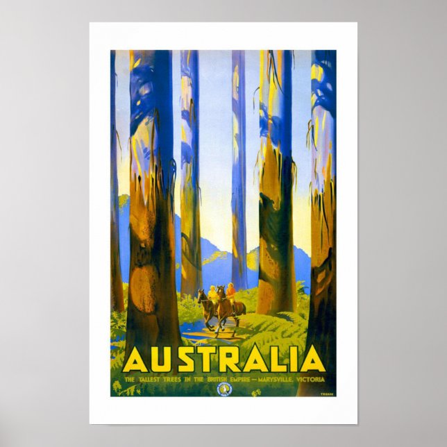 Australien Vintage resor Poster (Framsidan)