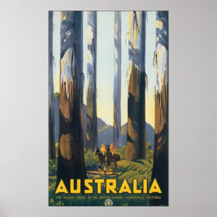 Australien Vintage resor Poster