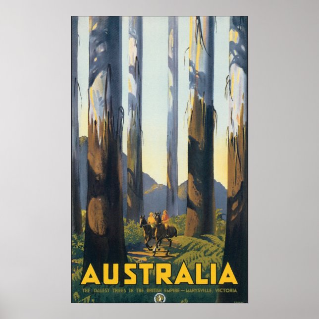 Australien Vintage resor Poster (Framsidan)