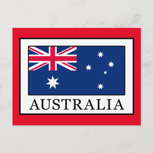 Australien Vykort (Framsida)