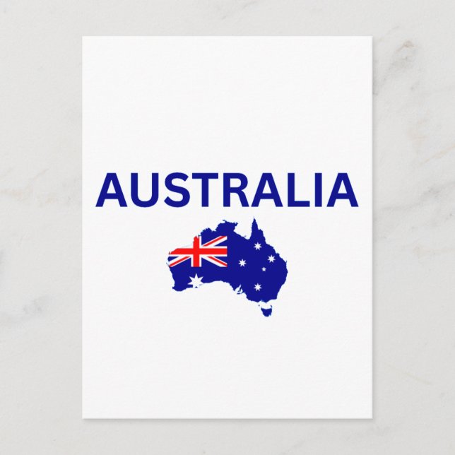 Australien Vykort (Framsida)