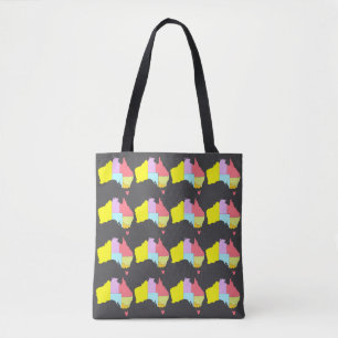 Australien We Kärlek You Tote Bag Tygkasse