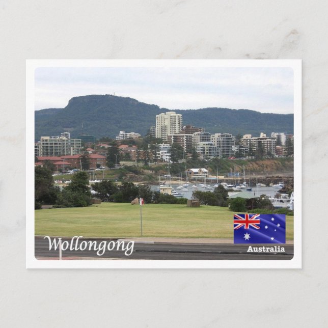 Australien - Wollongong - Vykort (Framsida)