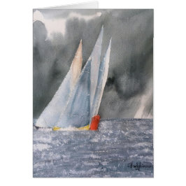 AUSTRALIEN YACHTTÄVLING HÄLSNINGSKORT