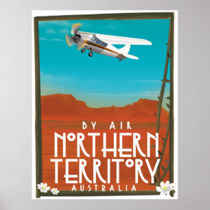 Australiens affisch för resor i norra territoriet
