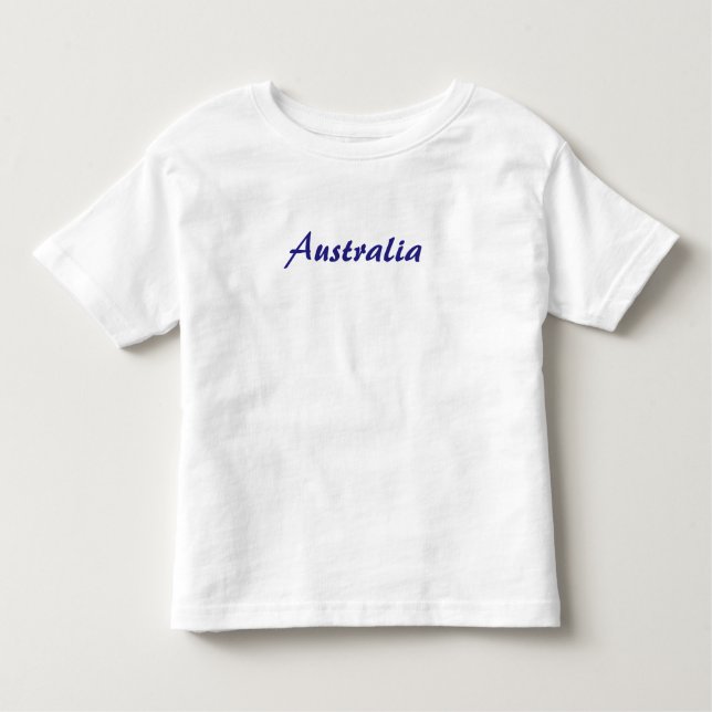 Australiens anpassade t-shirt (Framsida)