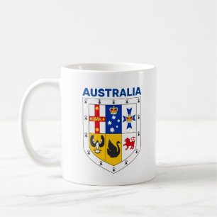 Australiens arm kaffemugg