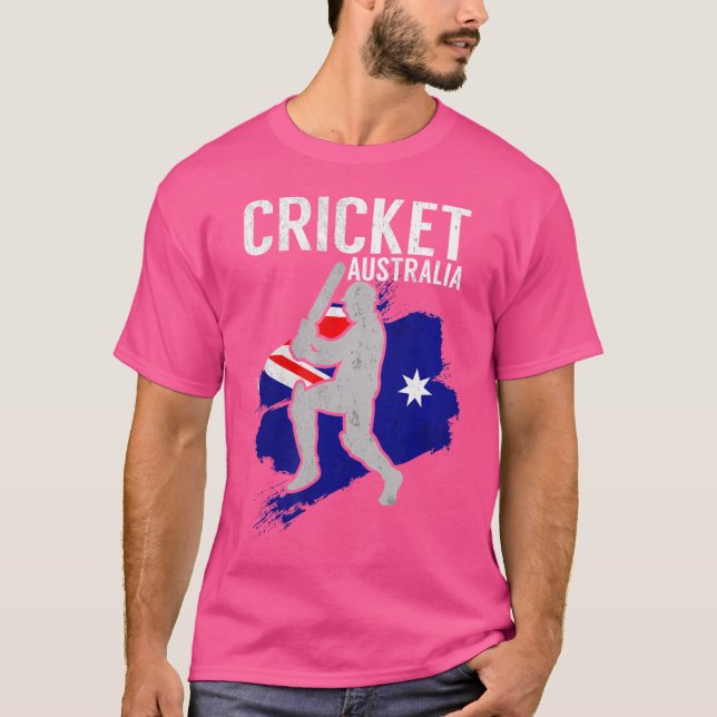 Australiens Cricket Team T Shirt (Framsida)