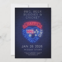 Australiens dag Aussie Neon Nationell allmän helgd