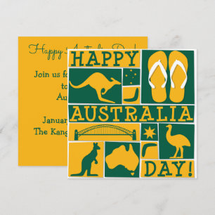 Australiens dag inbjudningar