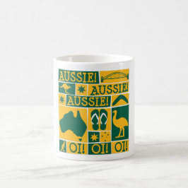 Australiens dag kaffemugg