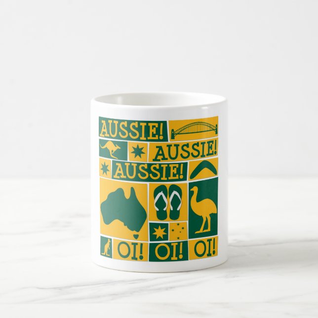 Australiens dag kaffemugg (Center)