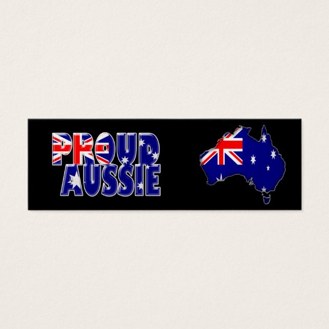 Australiens dag litet visitkort (Framsidan)