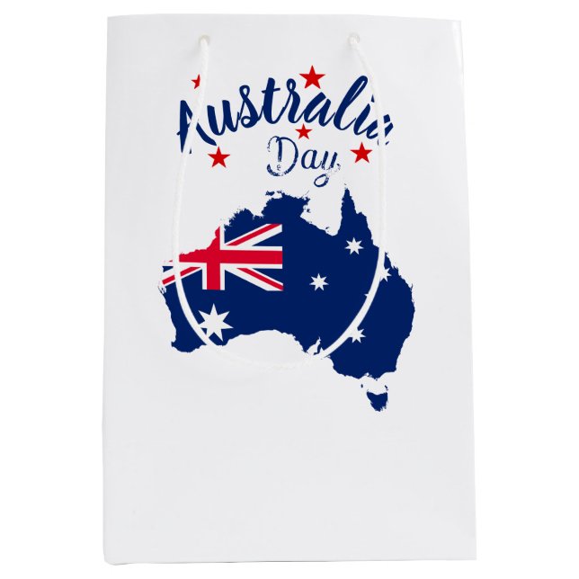 Australiens dag Red Blue och White (Framsidan)