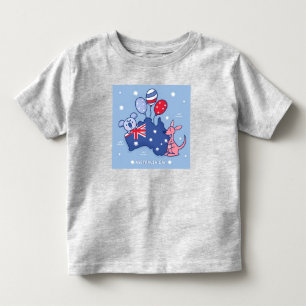 Australiens dag Te-för barn och Vuxnor T Shirt