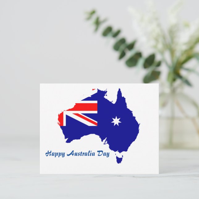 Australiens dag vykort (Stående Fram)