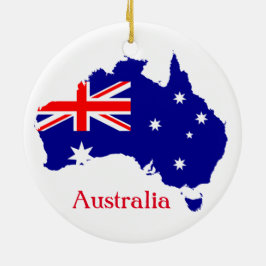 Australiens design julgransprydnad keramik