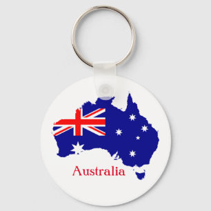 Australiens designnyckelkedja nyckelring