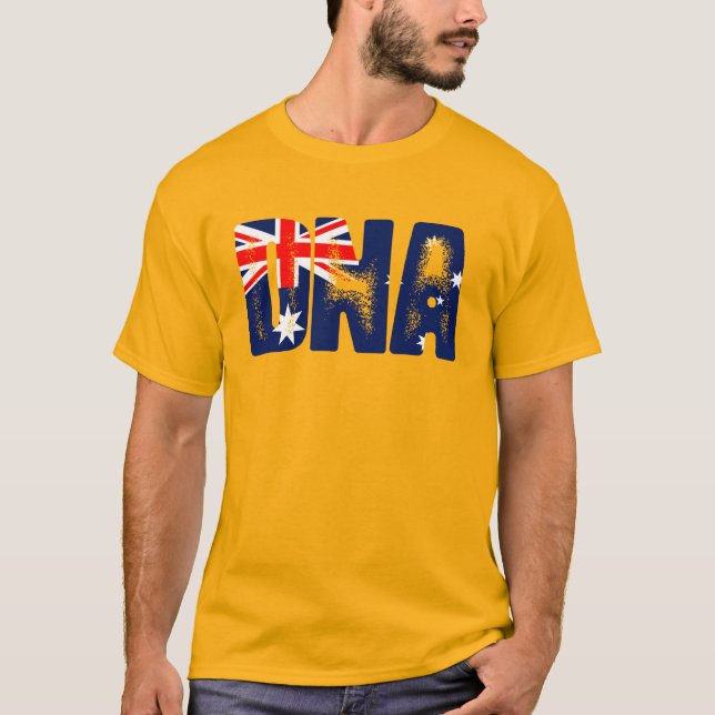 Australiens DNA T Shirt (Framsida)