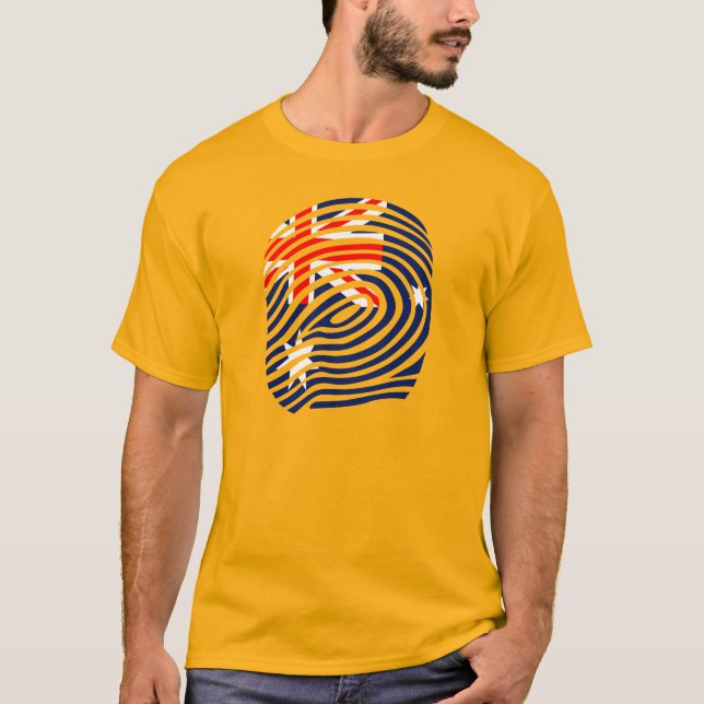 Australiens DNA T Shirt (Framsida)