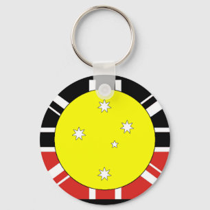 Australiens enande flagga nyckelring