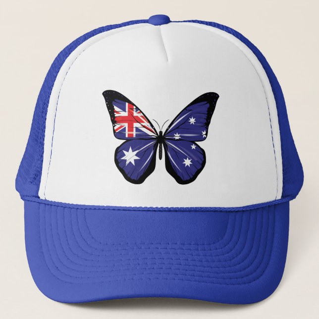 Australiens fjärilsflagga keps (Framsida)