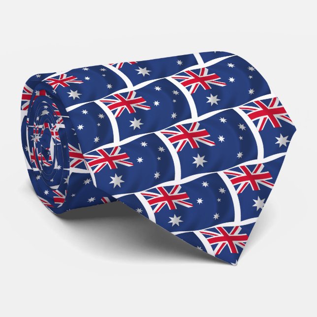 Australiens flagg slips (Rullad)