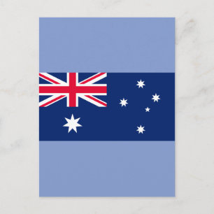 Australiens flagg vykort