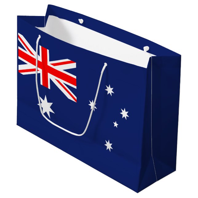 Australiens flagga (Framsidan Vinklad)