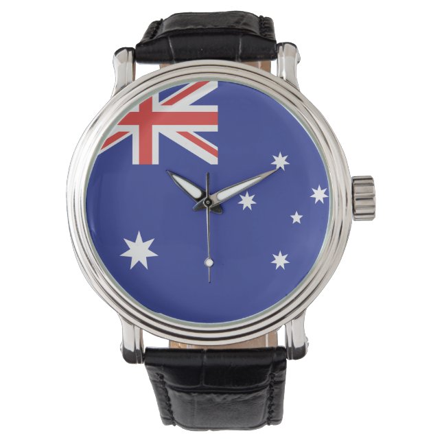 Australiens flagga armbandsur (Framsida)