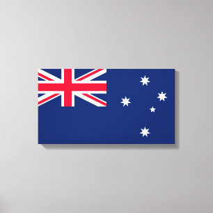 Australiens flagga canvastryck