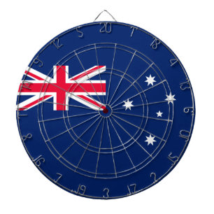 Australiens flagga darttavla