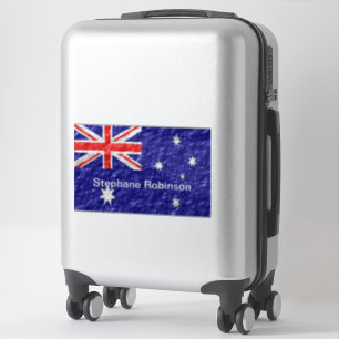 Australiens flagga design klistermärken