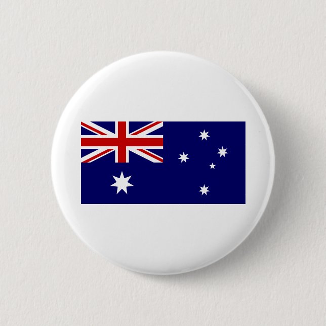 Australiens flagga knapp (Framsida)