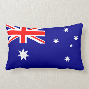Australiens flagga lumbarkudde