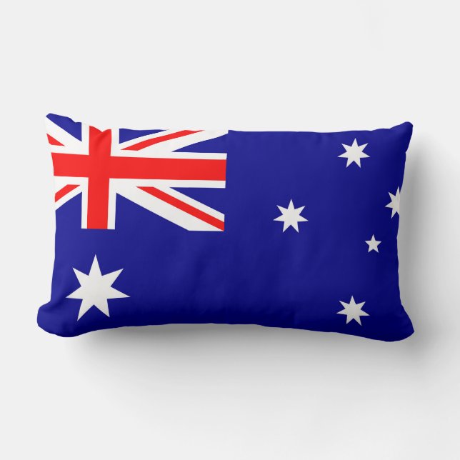 Australiens flagga lumbarkudde (Framsida)