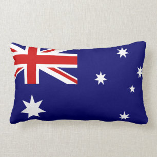 Australiens flagga lumbarkudde