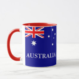 Australiens Flagga Mugg