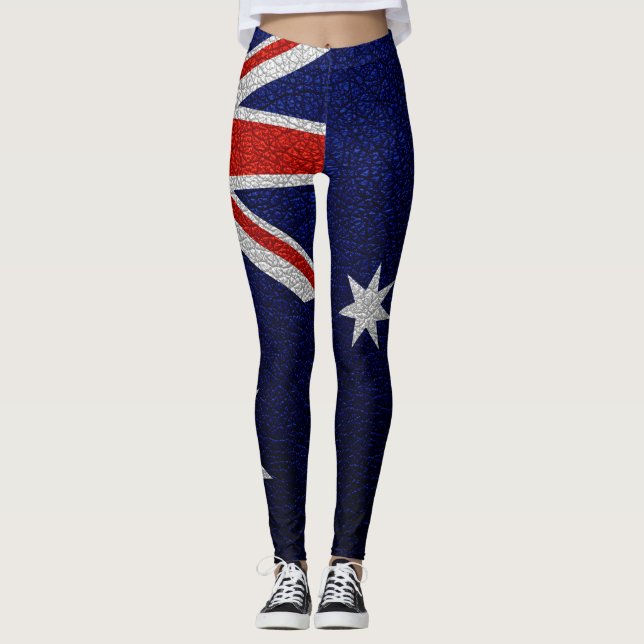 Australiens Flagga nr 2 Leggings (Framsida)