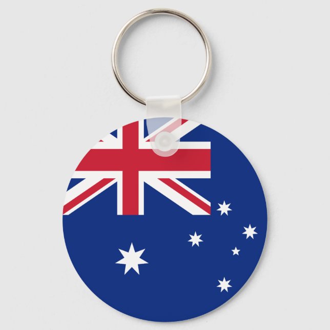 Australiens flagga nyckelring (Framsida)
