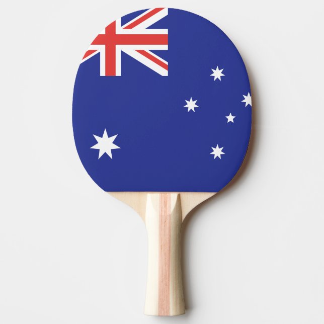 Australiens flagga pingisracket (Framsidan)